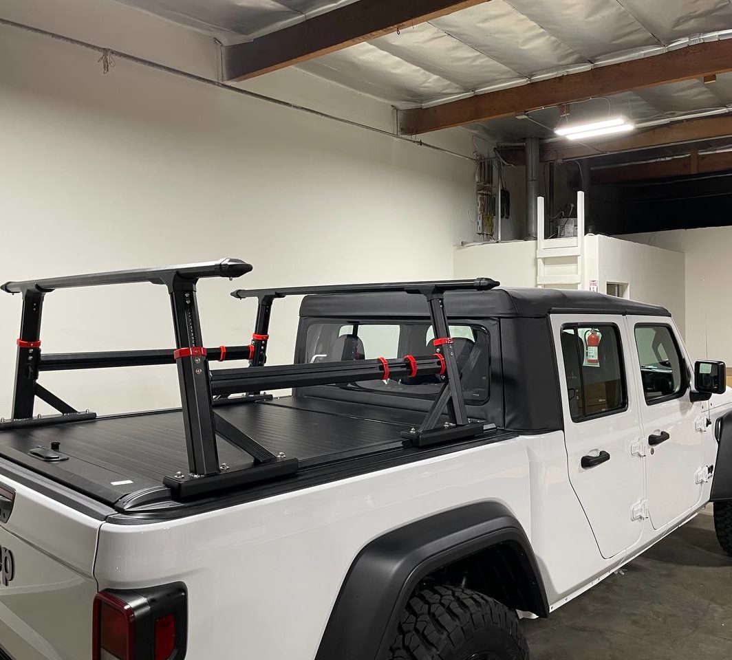 Jeep Retractable Cover With Rack